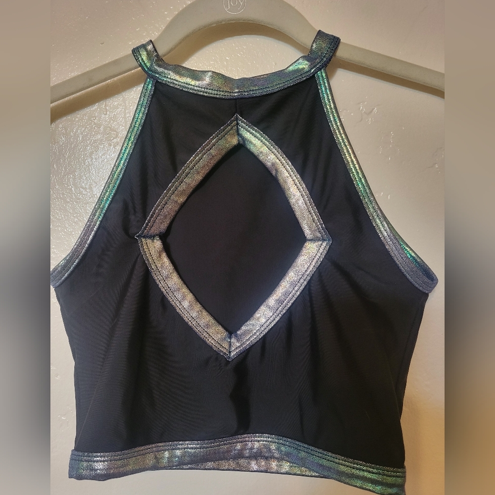 J Valentine Rave Cutout Crop Top